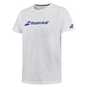 Boys' Exercise Babolat Tennis Tee-Apparel-Babolat-112771-1000_WHITE-L-Tennis Express