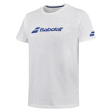 Men's Exercise Babolat Tennis Tee-Apparel-Babolat-112773-1000_WHITE-L-Tennis Express