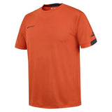 Boys' Play Crew Neck Tennis Top-Apparel-Babolat-112775-5061_FIESTA_RED-L-4-[Sku]-Tennis Express