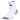 5-Star Team 2.0 High Quarter Socks White and Black-Socks-Adidas-112831-DEFAULT-L-Tennis Express