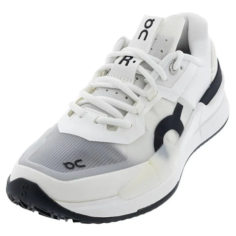 On Men's THE ROGER Pro 2 Clay Tennis Shoes White and Black