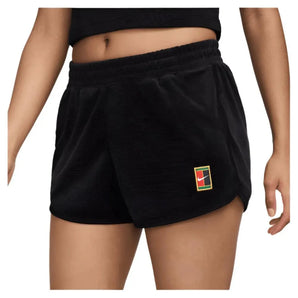 Womens Heritage Mid-Rise Tennis Shorts Black-Apparel-Nike-112969-DEFAULT-L-Tennis Express