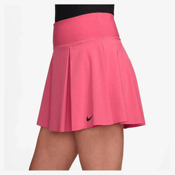 Womens Dri-Fit Club Adventage Short 13in Tennis Skort-Apparel-Nike-112977-629_ASTER_PINKBLACK-L-Tennis Express