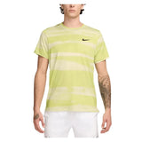 Mens Dri-Fit Advantage Tennis Top-Apparel-Nike-113043-751_LIFE_LIMEBLACK-L-Tennis Express