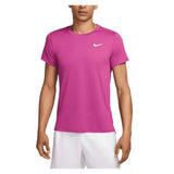Mens Dri-Fit Slam Tennis Top-Apparel-Nike-113076-518_HOT_FUCHSIAWHT-L-Tennis Express