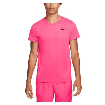 Mens Dri-Fit Slam Tennis Top-Apparel-Nike-113076-629_ASTER_PINKBLACK-L-Tennis Express