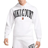 Mens Heritage Dri-Fit Fleece Tennis Hoodie-Apparel-Nike-113090-100_WHITEBLACK-L-Tennis Express
