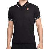 Mens Heritage Tennis Polo-Apparel-Nike-113092-010_BLACKWHITE-L-Tennis Express