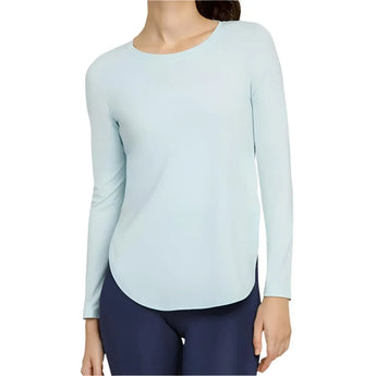 Women's Panem Long Sleeve Tennis Top Blue Glow-Apparel-Tail-113126-DEFAULT-L-1-[Sku]-Tennis Express