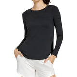Women's Panem Long Sleeve Tennis Top Onyx-Apparel-Tail-113128-DEFAULT-L-1-[Sku]-Tennis Express