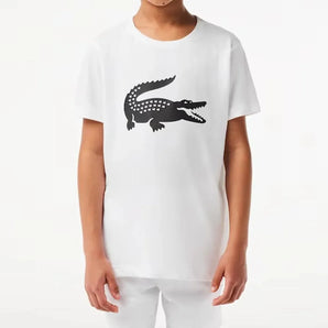 Boys' Oversized Croc Tennis Tee-Apparel-Lacoste-113218-001_BLANC-L-Tennis Express