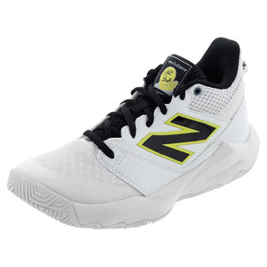 Juniors' Coco CG2 Tennis Shoes White and Black-Footwear-New Balance-113398-DEFAULT-L-Tennis Express