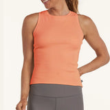 Women's Classic Crew Neck Tennis Tank-Apparel-Thrive Societe-113405-OCHRE-L-Tennis Express