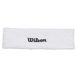 Unisex Logo Headband-Accessories-Wilson-113516-BT_WHITE-L-Tennis Express