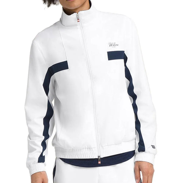 Wilson Men's Grand Slam Tennis Jacket Bright White | Tennis Express