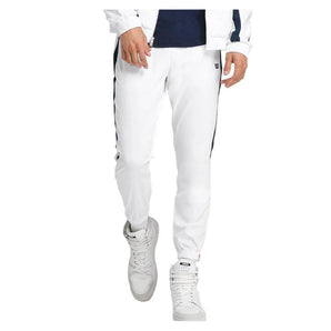 Men's Grand Slam Tennis Jogger Bright White and Classic Navy-Apparel-Wilson-113530-DEFAULT-L-Tennis Express