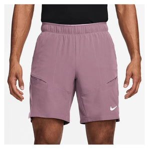 Men's Court Dri-FIT Advantage 9 Inch Tennis Short-Apparel-Nike-113615-523_PLUM_DUSTPK-L-Tennis Express