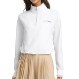 Women's Davenport Woven Pop Over-Apparel-Wilson-113619-BT_WHITE-L-Tennis Express