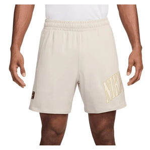 Men's Court Dri-FIT Heritage 6 Inch Tennis Short-Apparel-Nike-113628-104_LT_OREWOOD_BRN-L-Tennis Express