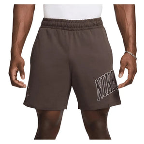 Men's Court Dri-FIT Heritage 6 Inch Tennis Short-Apparel-Nike-113628-237_BAROQUE_BROWN-L-Tennis Express