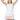 Womens Shades of Pink 22 Inch Tennis Tank White and Shades of Pink-Apparel-Sofibella-113783-DEFAULT-L-Tennis Express