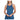 Women's Play On Tennis Tank with Bra-Apparel-Lucky In Love-113928-445_STEEL_BLUE-L-Tennis Express