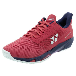 Men's Power Cushion AD-ACCEL All Court Tennis Shoes Sunset Red-Footwear-Yonex-114056-DEFAULT-L-Tennis Express