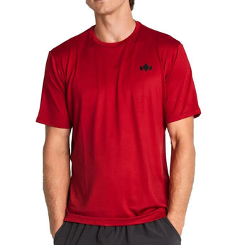 Men's Essential Crew Neck-Apparel-Diadem-114110-RED-L-Tennis Express