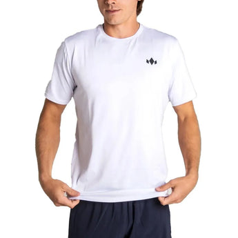 Men's Essential Crew Neck-Apparel-Diadem-114110-WHITE-L-Tennis Express