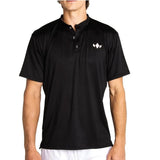 Men's Essential Henley-Apparel-Diadem-114112-BLACK-L-Tennis Express