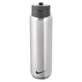 SS Recharge Straw Sports Bottle 24 oz-Accessories-Nike-114201-953_BR_STAINLESS_STL-L-Tennis Express