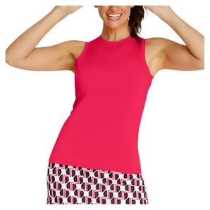 Women's Yolie Tennis Tank Wild Cherry-Apparel-Tail-114230-DEFAULT-L-1-[Sku]-Tennis Express