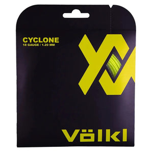 Cyclone 18G Neon Yellow Tennis String-Strings-Volkl-119238-1-Tennis Express