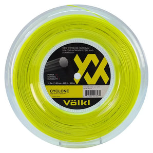Cyclone 16G Neon Yellow Tennis String Reel-Strings-Volkl-119242-1-Tennis Express