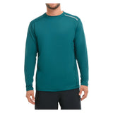 Men's Jet Long Sleeve Tennis Top Jungle Green, BloqUV, Jungle Green, Tennis Express, 12002-JGNF26-JUNGLE-GREEN-1