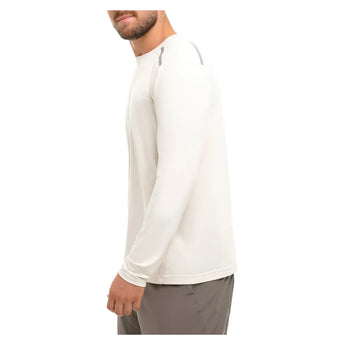 Men's Jet Long Sleeve Tennis Top Sand, BloqUV, Tennis Express, 12002-SNDF26-2