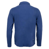 Men's Long Sleeve Tennis Polo-Apparel-BloqUV-12004-Navy-3-Tennis Express