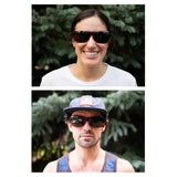 Nucla Plant-Based Wrap Polarized Sunglasses Gloss Black and Dark Grey-Accessories-Zeal Optics-12021-4-4-[Sku]-Tennis Express