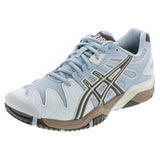 Unisex GEL-Resolution 5 Tennis Shoes Storm Cloud and Sepia Brown,Footwear,Asics,Storm Cloud/Sepia Brown,8,Tennis Express,1203A901-400copy