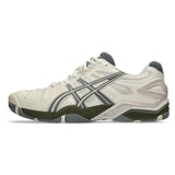 Unisex GEL-Resolution 5 Tennis Shoes Cream and Clay Grey,Footwear,Asics,,,Tennis Express,1203A901_100_3