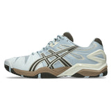 Unisex GEL-Resolution 5 Tennis Shoes Storm Cloud and Sepia Brown,Footwear,Asics,,,Tennis Express,1203A901_400-1
