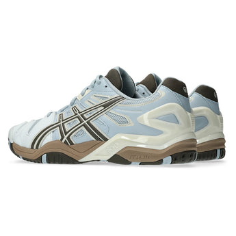 Unisex GEL-Resolution 5 Tennis Shoes Storm Cloud and Sepia Brown,Footwear,Asics,,,Tennis Express,1203A901_400-2