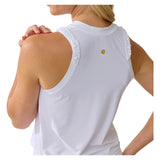 Women's Rally Tennis Tank White, Bobbe, Tennis Express, 124-001BF26-3