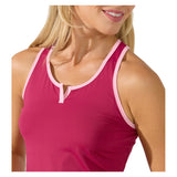 Women's Farah Tennis Tank Berry, Bobbe, Tennis Express, 127-126F26-2