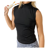 Women's Pin High Tennis Tank Top Black, Bobbe, Tennis Express, 128-002BF26-2