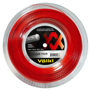 Cyclone Tour 16G/1.30MM Red Reel Tennis String-Strings-Volkl-139622-1-Tennis Express