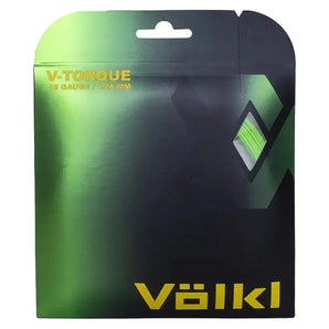 V Torque 16G Tennis String Neon Green-Strings-Volkl-146127-1-Tennis Express