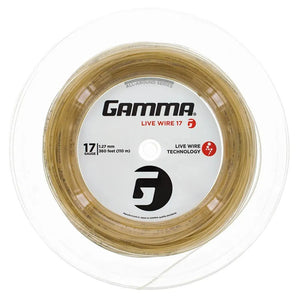 Brown - Live Wire 17g Reels-Strings-Gamma-1485-DEFAULT-L-Tennis Express