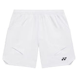 Unisex Tournament Tennis Shorts White,Apparel,Yonex,White,S,Tennis Express,15236W-1