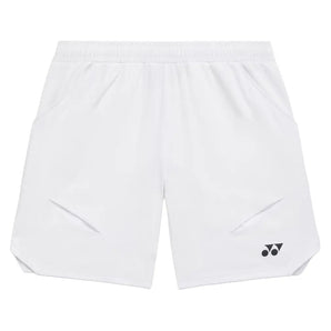 Unisex Tournament Tennis Shorts White,Apparel,Yonex,White,S,Tennis Express,15236W-1